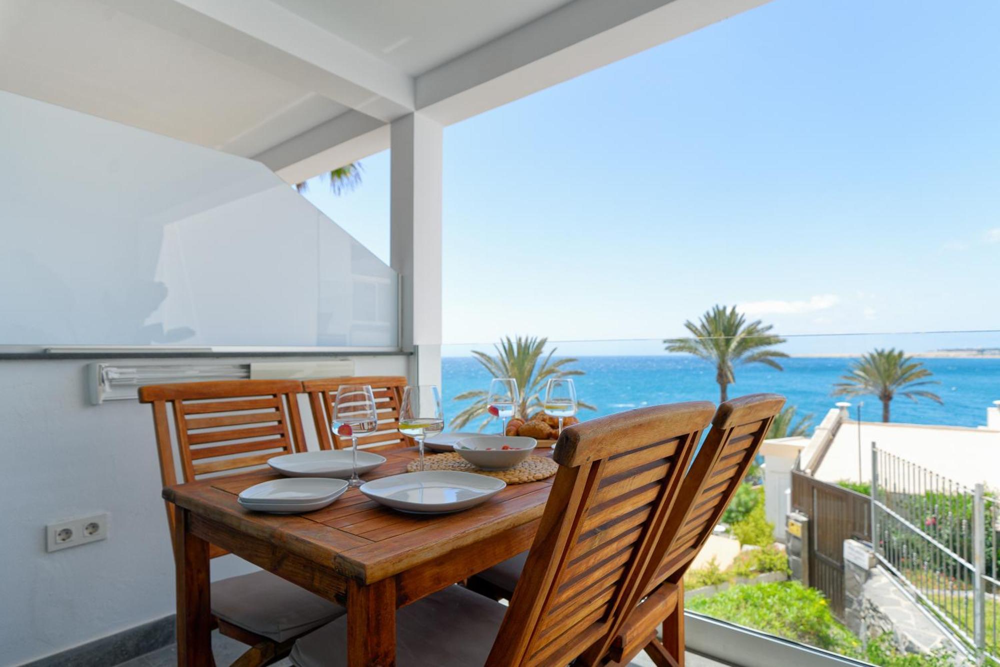 Deva Beach Boutique Apartments Маспаломас Экстерьер фото
